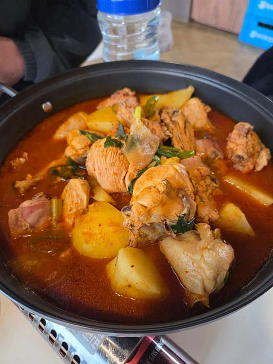 닭볶음탕 메뉴 사진(네이버)