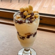 컵빙수(우유,말차) 메뉴 사진(네이버)
