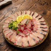 활 흑점줄전갱이(시마아지)/(중) 메뉴 사진(네이버)