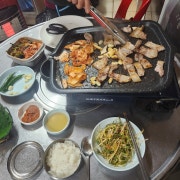 생삼겹살 120g 메뉴 사진(네이버)