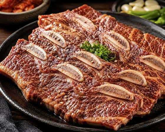 두툼LA갈비 700g 메뉴 사진(네이버)