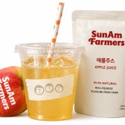 선암 사과쥬스 메뉴 사진(네이버)