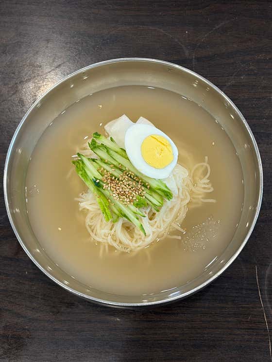 냉밀면 (계절메뉴) 메뉴 사진(네이버)