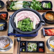 삼겹구이 쌈밥 정식 [점심 특선] 메뉴 사진(네이버)