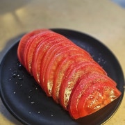 달고나 토마토 메뉴 사진(네이버)