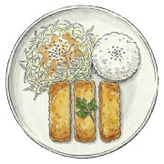 치킨까스정식 메뉴 사진(네이버)
