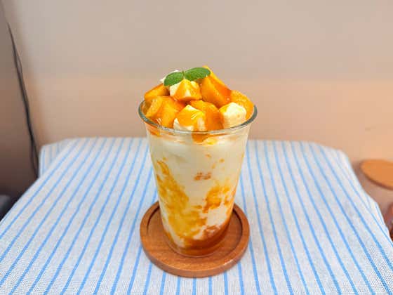 망고컵빙수 메뉴 사진(네이버)