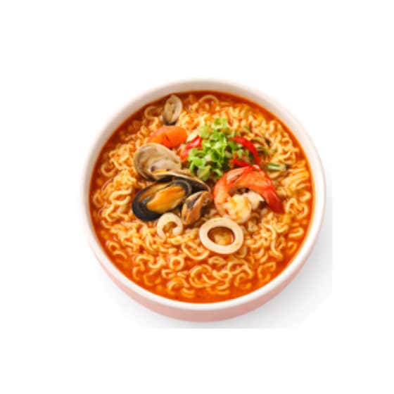 [대표메뉴]오션라면 메뉴 사진(네이버)