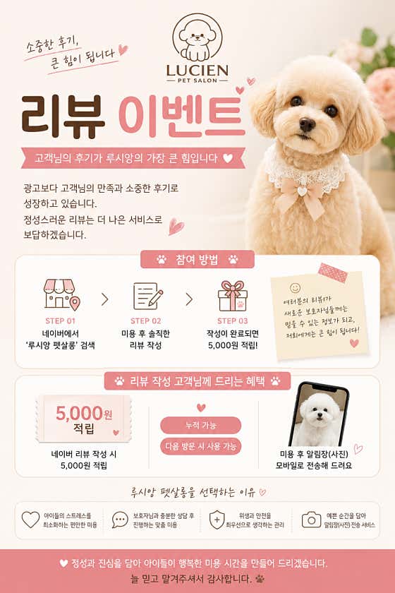 루시앙펫살롱 · 네이버 지도·플레이스 10
