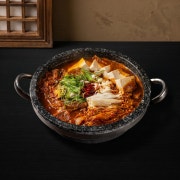 돌판 소고기 김치찌개 메뉴 사진(네이버)