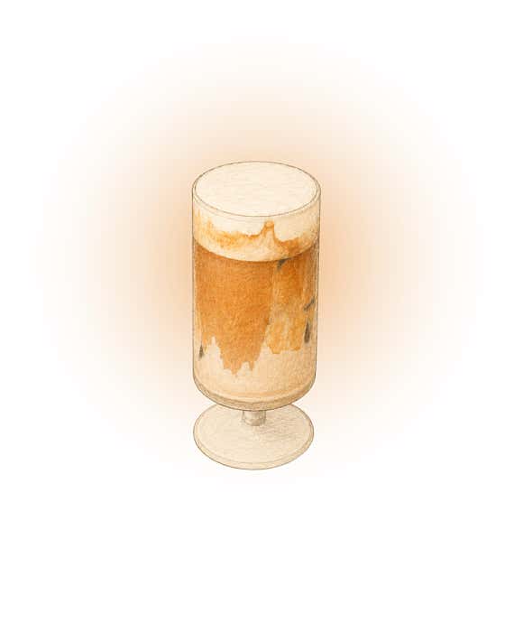 한스 라떼 (iced only) 메뉴 사진(네이버)