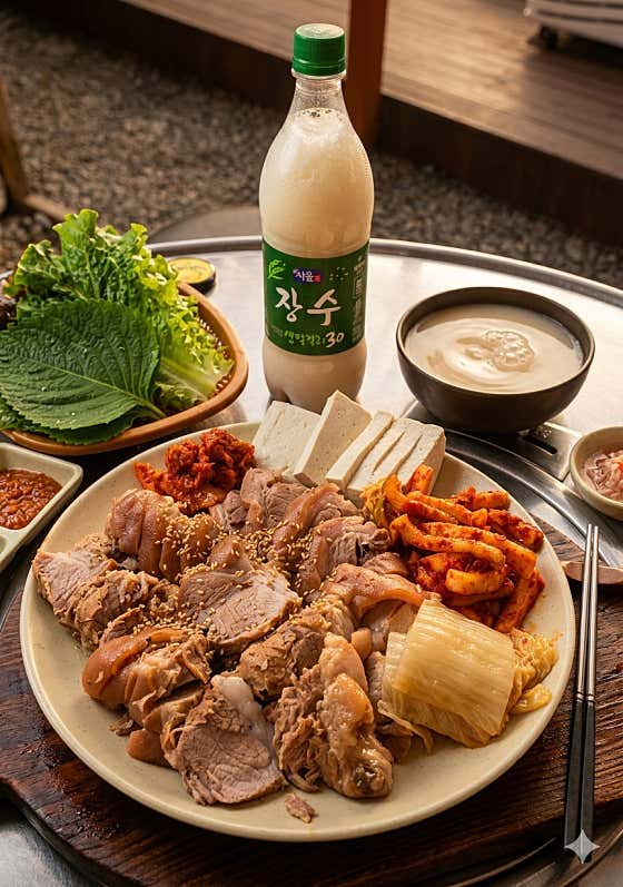 수육 대 메뉴 사진(네이버)