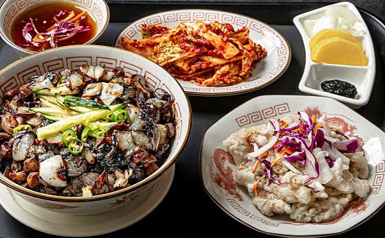 짜장면 셋트 메뉴 사진(네이버)