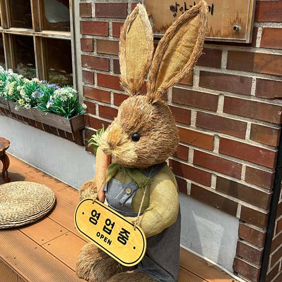 용산역카페 빵앗간토끼
