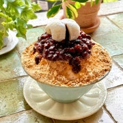 눈꽃우유 팥빙수(시즌종료) 메뉴 사진(네이버)