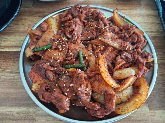 고추장불백 메뉴 사진(네이버)