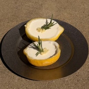 Lemon Posset 레몬 포세 메뉴 사진(네이버)