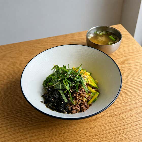 간장국수 메뉴 사진(네이버)