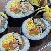 묵은지참치김밥(왕) 메뉴 사진(네이버)