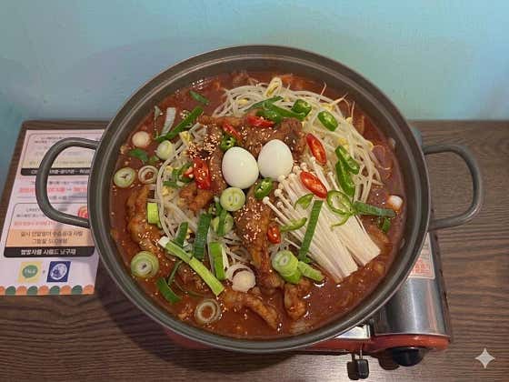 국물닭발 ( 무뼈 ) 메뉴 사진(네이버)