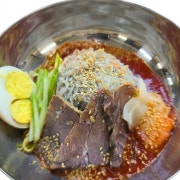 비빔냉면 메뉴 사진(네이버)