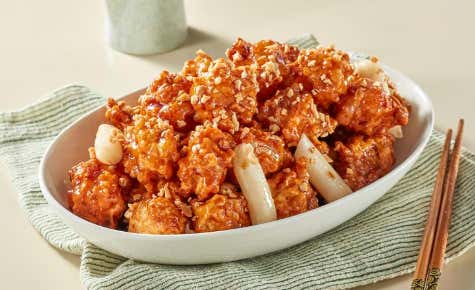 간장맛 닭강정 특대(XL) 메뉴 사진(네이버)