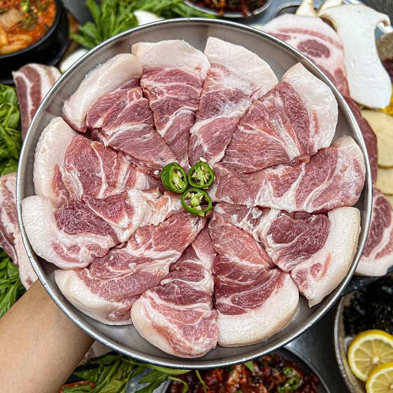 김숙성 꼬들살 메뉴 사진(네이버)