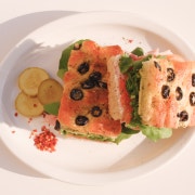 칩스 포카치아 샌드위치 메뉴 사진(네이버)
