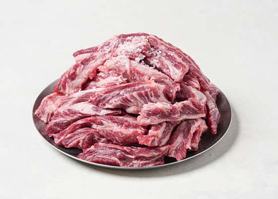 1++한우 늑간살 메뉴 사진(네이버)