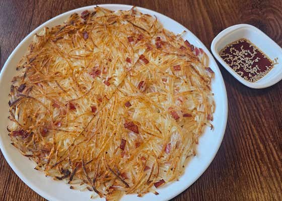 베이컨 감자채전 메뉴 사진(네이버)