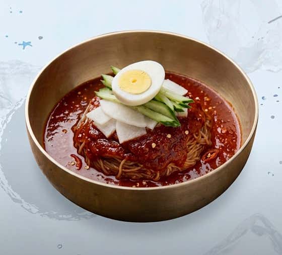 비빔냉면(여름) 메뉴 사진(네이버)