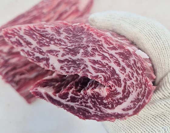한우새우살100g 메뉴 사진(네이버)