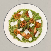 그린 리조또 메뉴 사진(네이버)