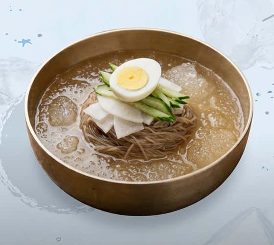물냉면(여름) 메뉴 사진(네이버)