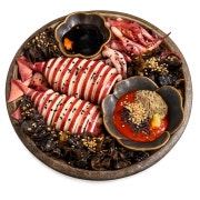 [오도독버섯] 오징어숙회 메뉴 사진(네이버)