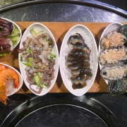 7첩 모듬해산물+조개탕 메뉴 사진(네이버)