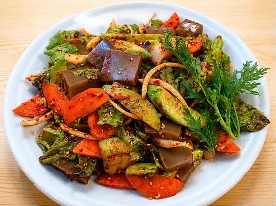 도토리묵 메뉴 사진(네이버)