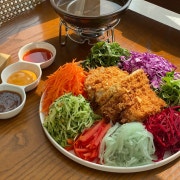 필링 쌈돈까스 메뉴 사진(네이버)