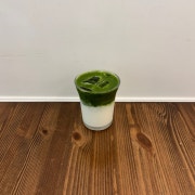 말차라떼(프리미엄) 메뉴 사진(네이버)