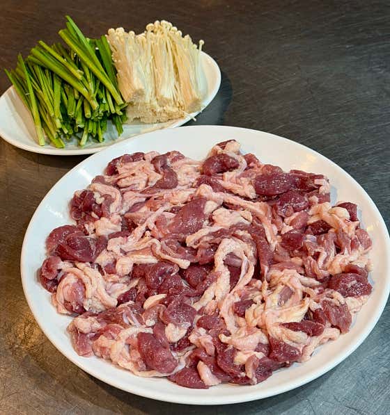 생오리구이 메뉴 사진(네이버)