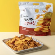 바사칸 고구마칩 메뉴 사진(네이버)