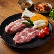 꽃돼지 한판 메뉴 사진(네이버)