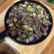 똥집볶음 메뉴 사진(네이버)
