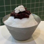 눈꽃우유 팥빙수 메뉴 사진(네이버)