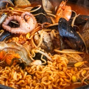 🍜감칠맛가득 해물라면 메뉴 사진(네이버)