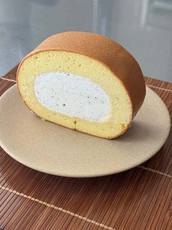 바닐라 롤케이크 메뉴 사진(네이버)