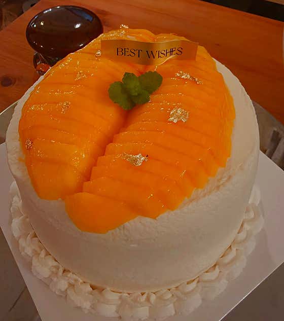 시즌*) 망고 홀케이크 메뉴 사진(네이버)