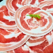 꽃삼겹살(냉삼) 150g 메뉴 사진(네이버)