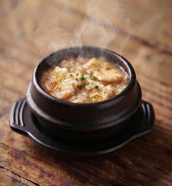 구수한 누룽지 메뉴 사진(네이버)