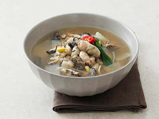굴국밥 메뉴 사진(네이버)